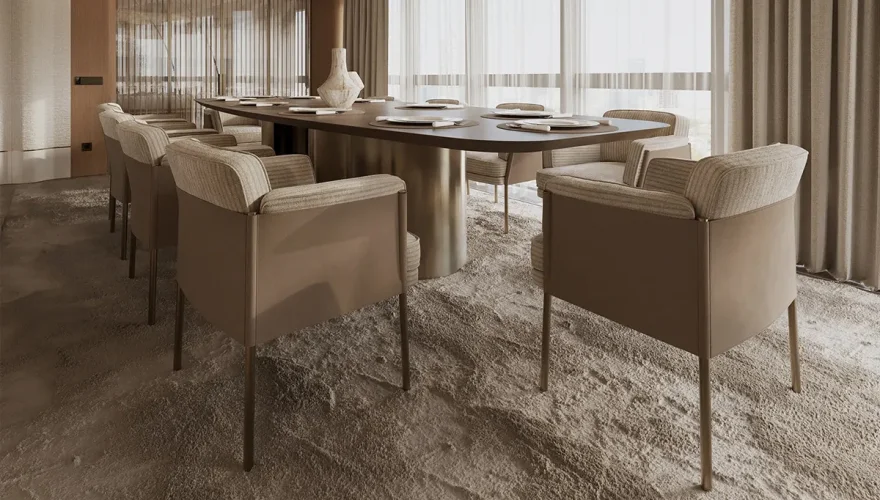 Opera Ahşap Yemek Odası - 5