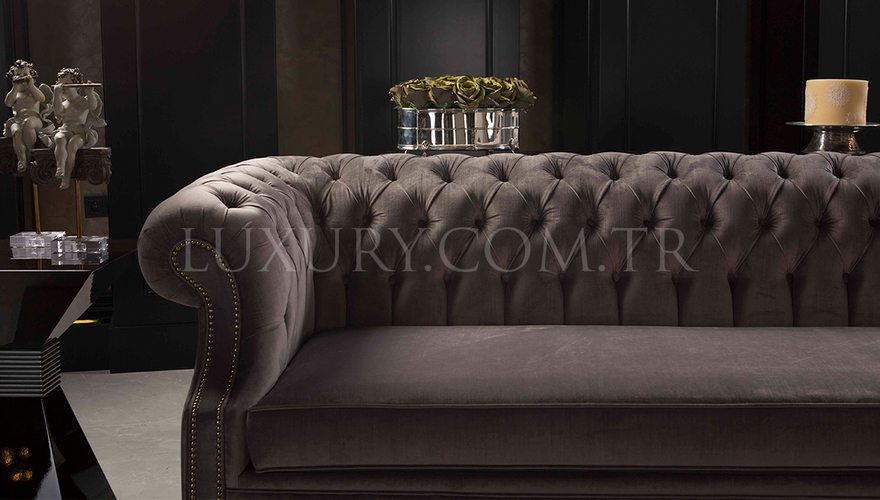 Opera Art Deco Sofa Set - 8