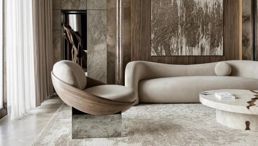 Opera Modern İskandinav Koltuk Takımı - 3