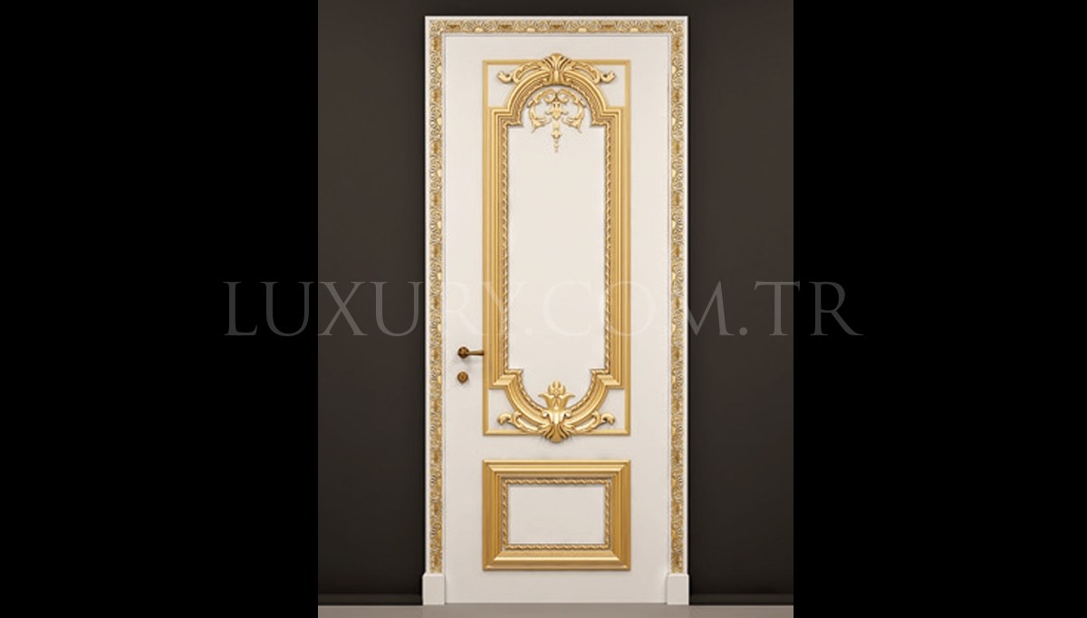 Osaka Oymalı Klasik Kapı Dekorasyonu - 