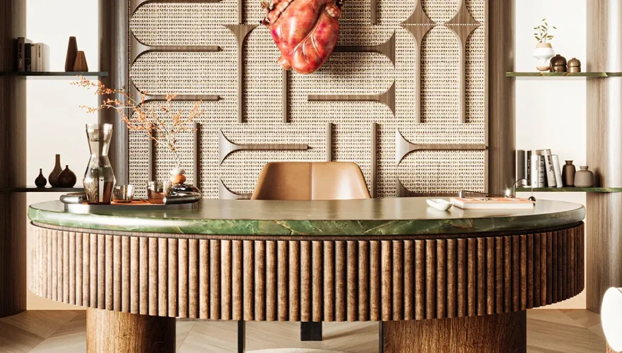 Oslo Minimal Modern Office Room - 4