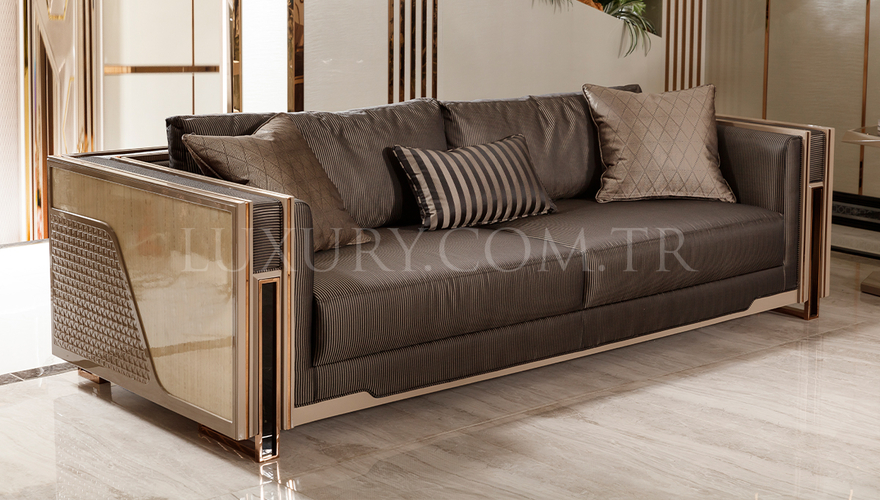 Oslov Metal Sofa Set - 2