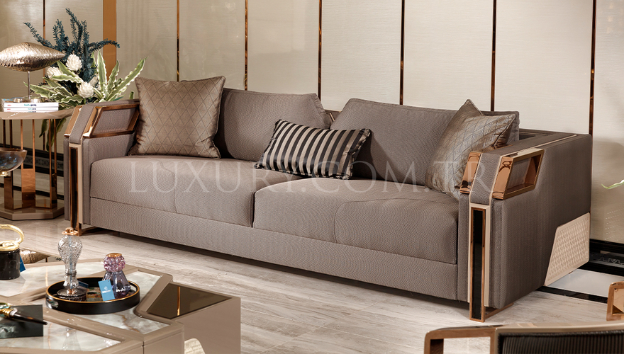 Oslov Metal Sofa Set - 14