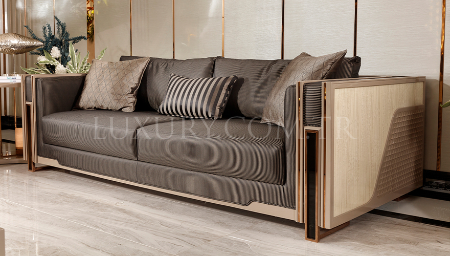 Oslov Metal Sofa Set - 3