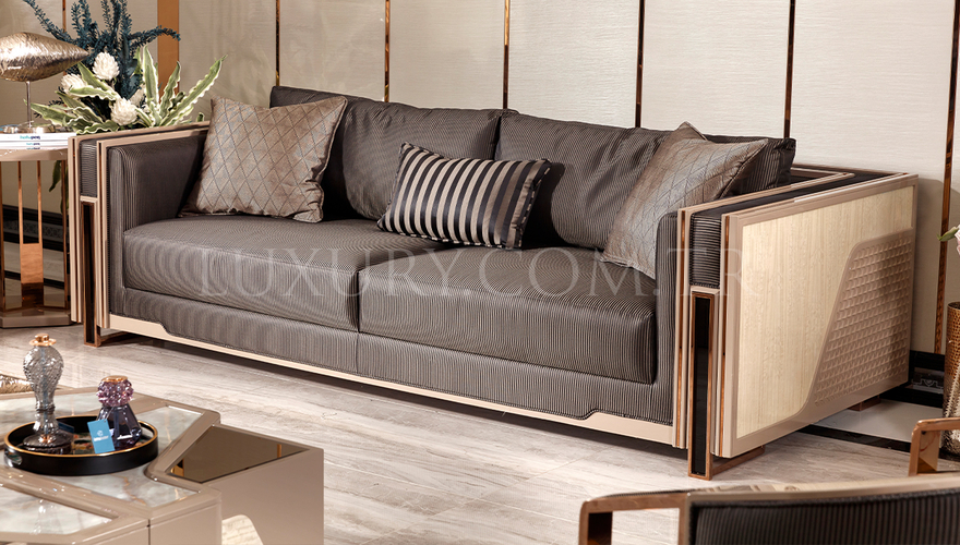 Oslov Metal Sofa Set - 17