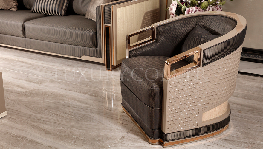 Oslov Metal Sofa Set - 19