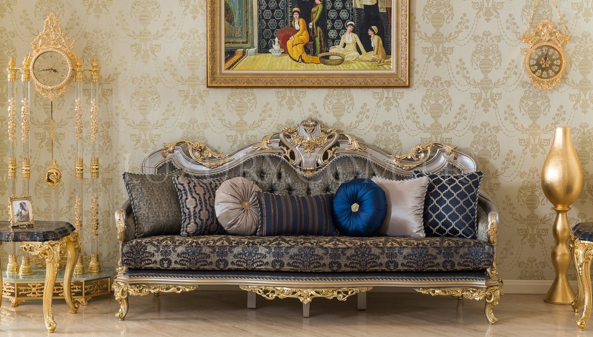 Ottoman Antrasit Sofa Set - 8