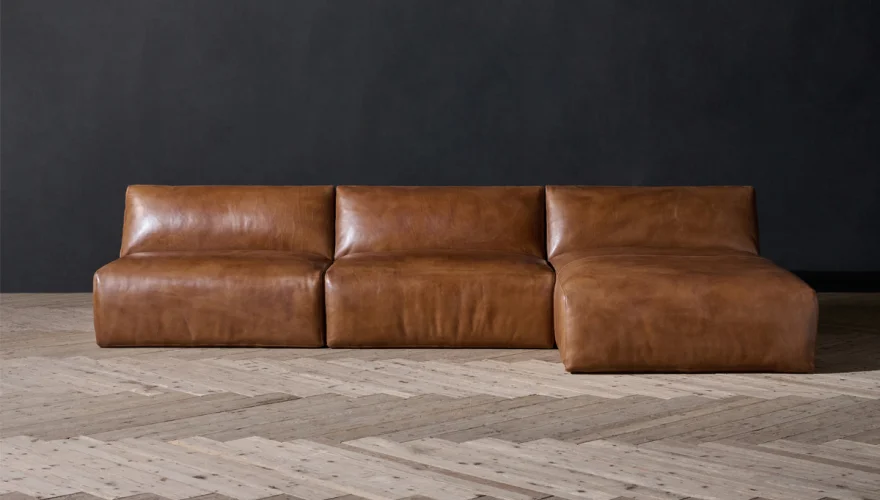 Oxford Kahverengi Chester Köşe Koltuk - 3