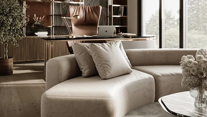 Oxford Simple Executive Desk - 2