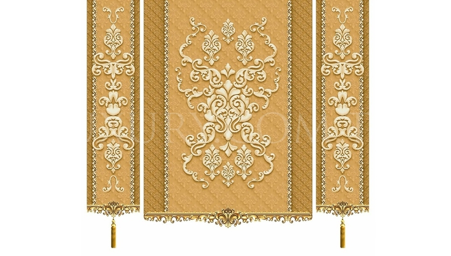 Pablos Classic Curtain Model - 1084