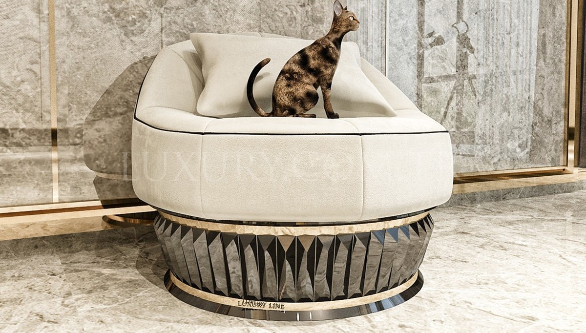 Pamuk Luxury Kedi Koltuğu Luxury Mobilya