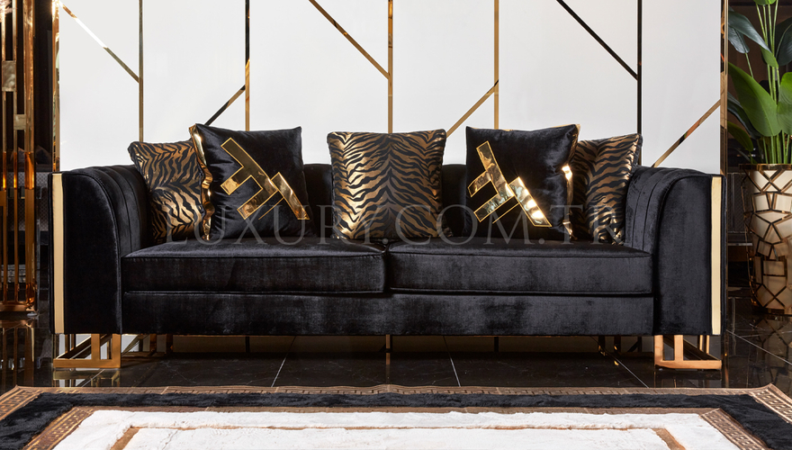 Pandorya Metal Sofa Set - 8