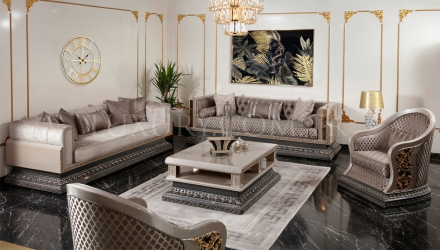 Pars Classic Sofa Set - 1