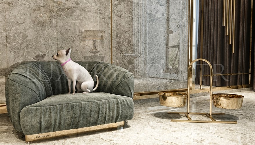 Paşa Luxury Köpek Koltuğu Luxury Mobilya