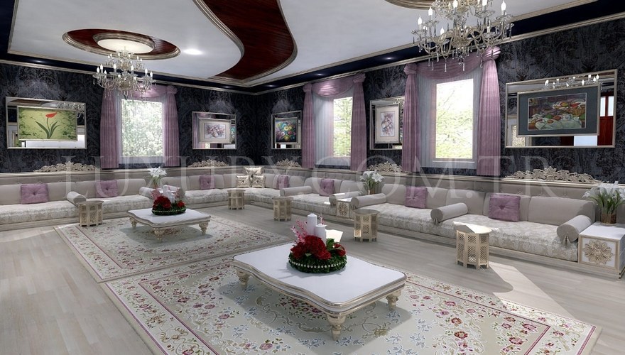 Patmas Sedir Corner Set - 1086