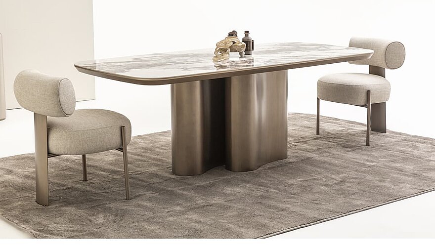Pera Bej Modern Yemek Odası - 5