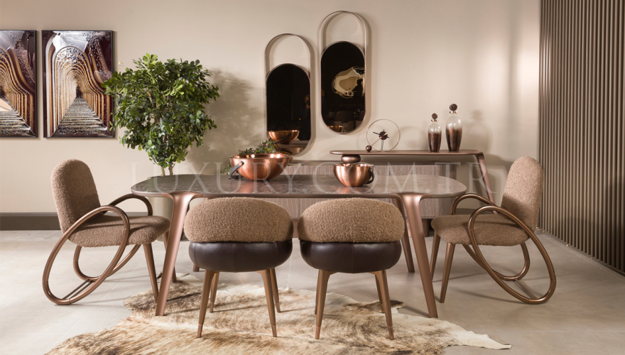 Petalya Modern Dining Room - 5