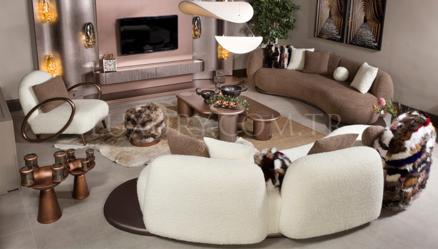 Petalya Modern Living Room - 1169