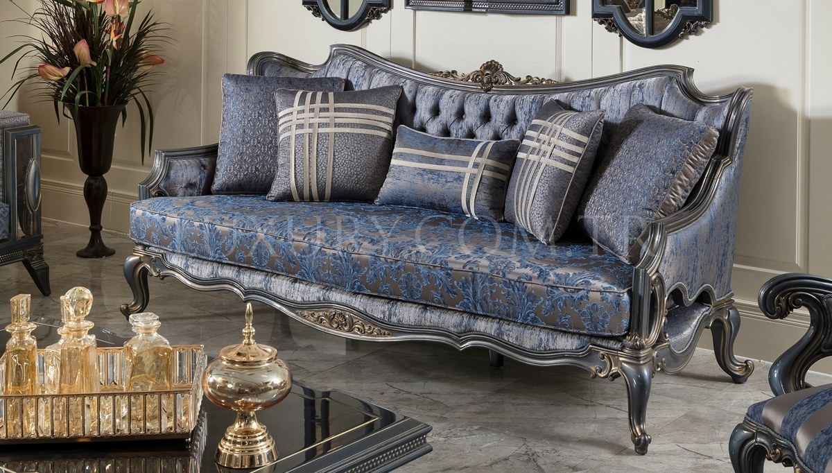 Petrona Art Deco Sofa Set - 13