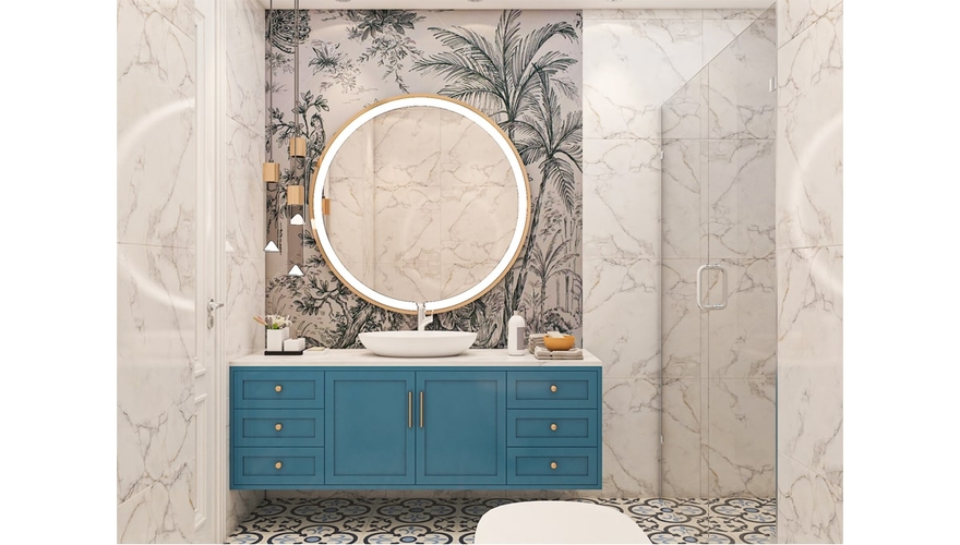 Portara Bathroom Decoration Project - 1140