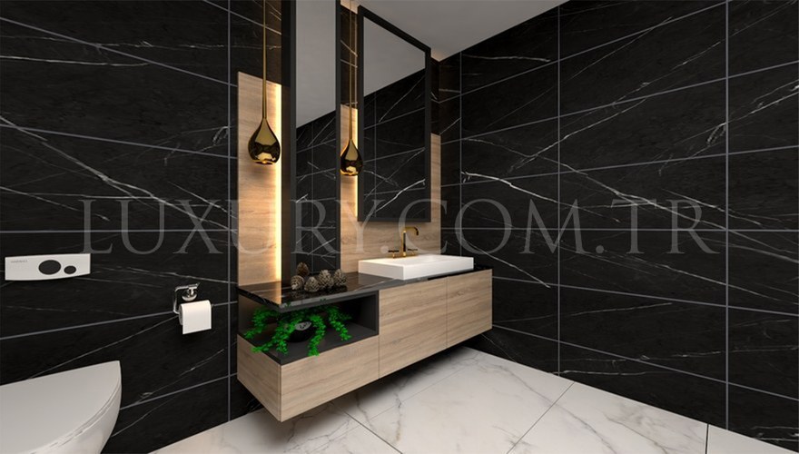 Portes Banyo Dekorasyonu - 