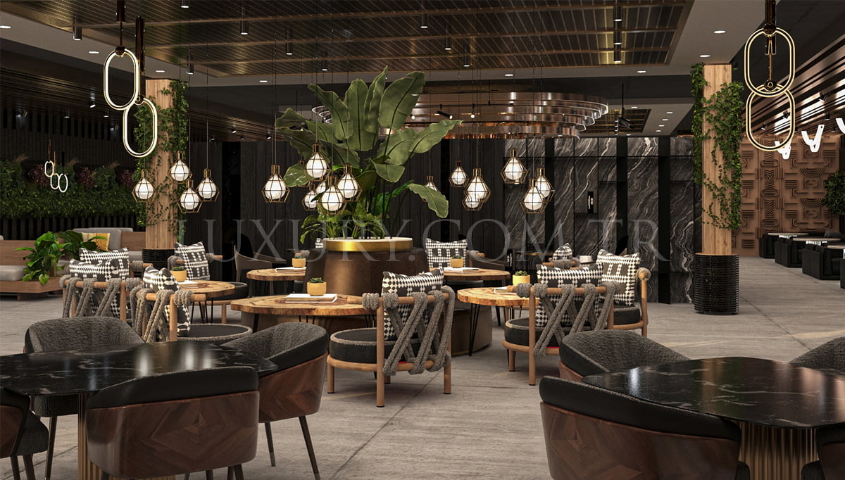 2025 Cafe veya Restoran Mobilyaları: