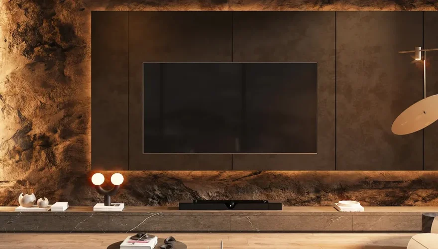 Porto Country Wall TV Unit - 2