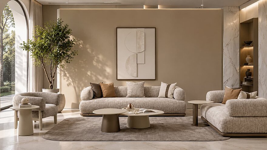 Portofino Minimalist Koltuk Takımı - 1182