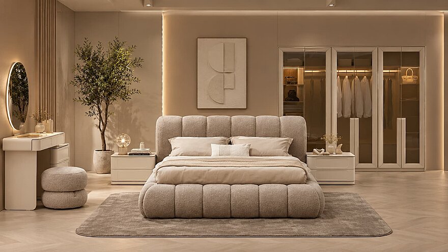 Portofino Minimalist Yatak Odası - 1182