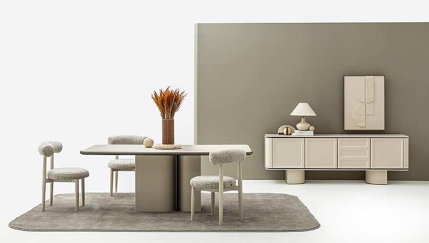 Portofino Minimalist Yemek Odası - 3