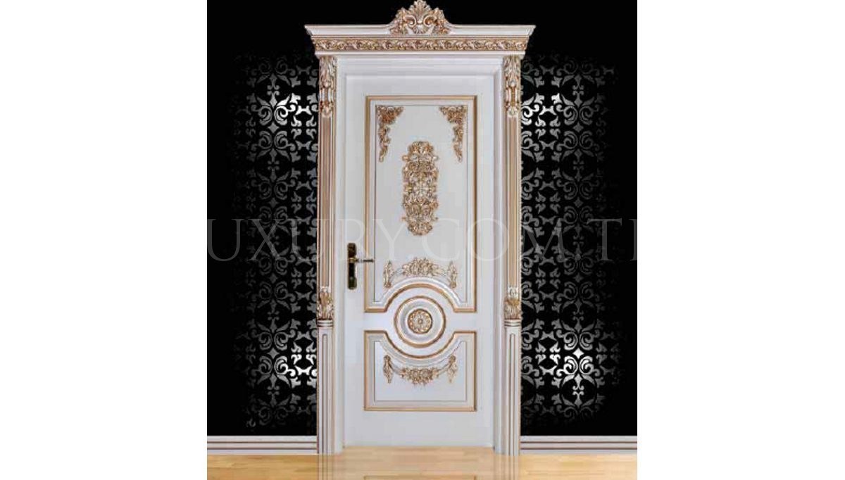 Prague Oymalı Klasik Kapı Dekorasyonu - 