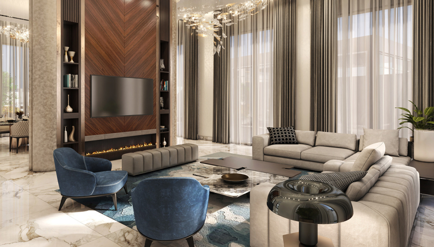 Projet d’Ameublement et de Décoration de la Villa Acarkent - 6