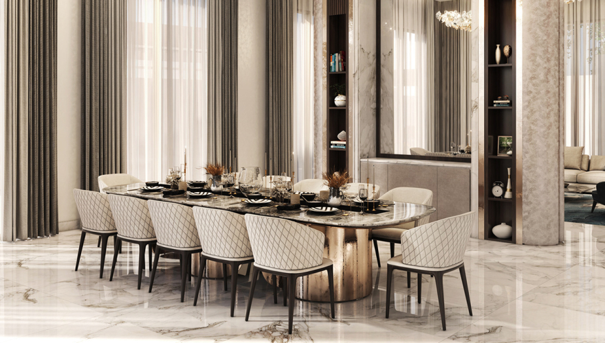 Projet d’Ameublement et de Décoration de la Villa Acarkent - 7