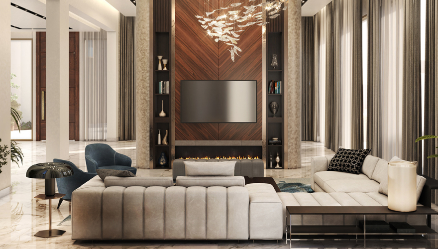 Projet d’Ameublement et de Décoration de la Villa Acarkent - 8