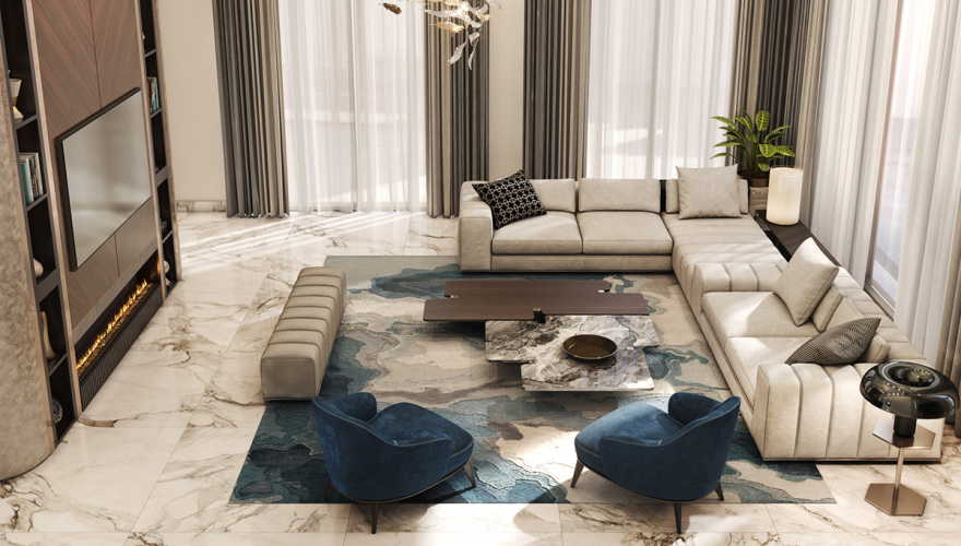 Projet d’Ameublement et de Décoration de la Villa Acarkent - 9