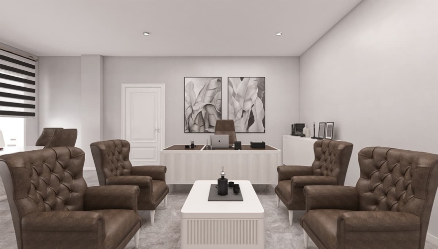 Projet de Bureau Exécutif dans le Bâtiment de la Mairie - 1102 Luxury Line