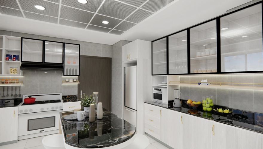 Projet de décoration de cuisine au Kazakhstan - 3