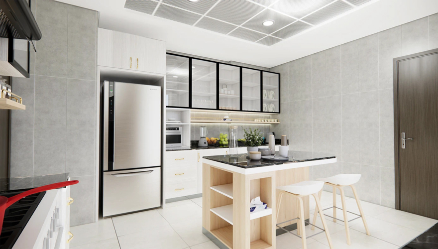 Projet de décoration de cuisine au Kazakhstan - 6