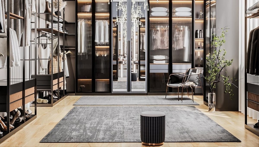 Projet de Dressing des Résidences Sinpaş - 1102 Luxury Line