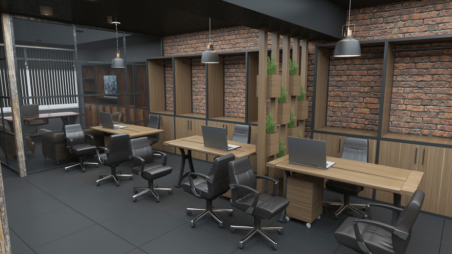 Projet de mobilier de bureau à Mecidiyeköy - 2