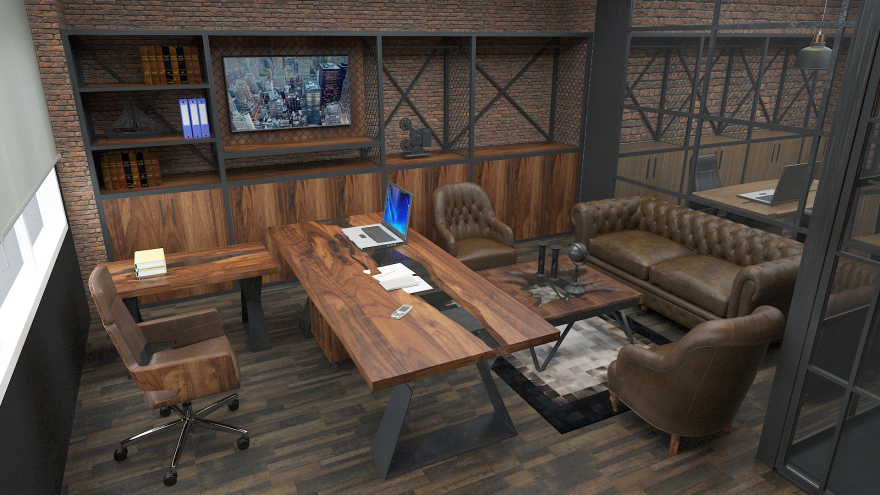 Projet de mobilier de bureau à Mecidiyeköy - 11