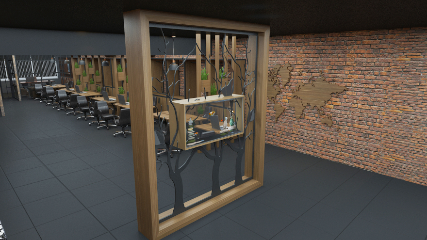 Projet de mobilier de bureau à Mecidiyeköy - 12