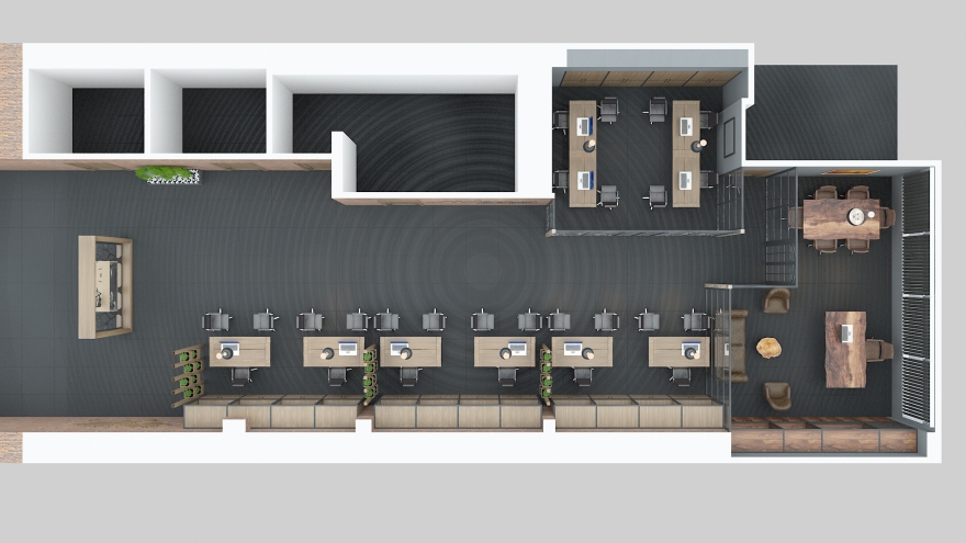 Projet de mobilier de bureau à Mecidiyeköy - 15