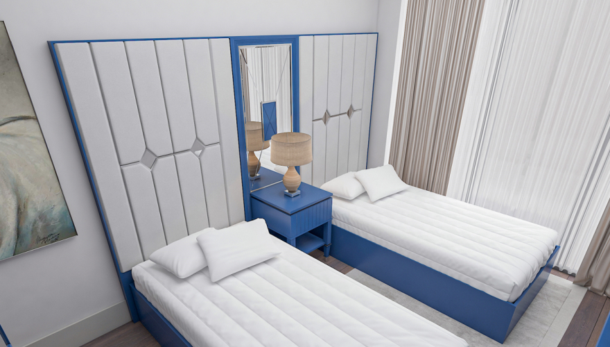 Projet de Mobilier des Résidences Yedi Mavi - 11