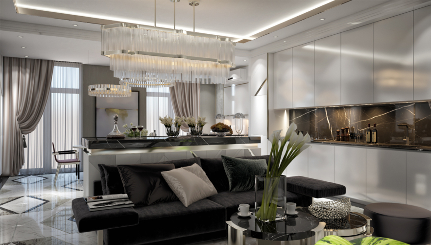 Projet de mobilier pour résidence à Yeni Levent - 3