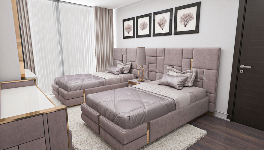 Projet de Mobilier Résidence Zorlu Center - 11