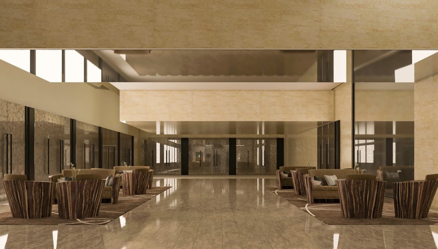 Projet de Réception et de Hall (ou Lobby) - 2