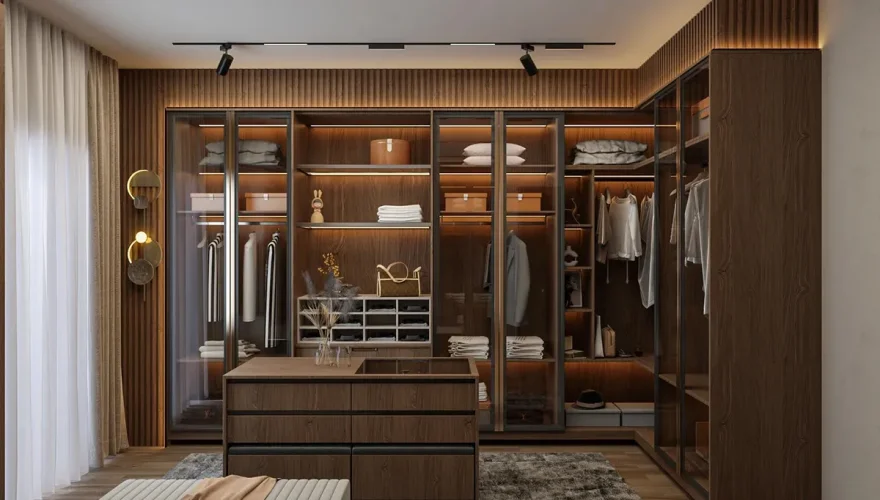 Quasar İstanbul Modern Giyinme Odası - 1102 Luxury Line