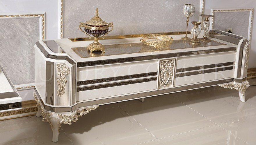 Rabesa White Dining Room - 10