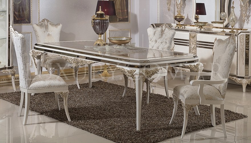 Rabesa White Dining Room - 2